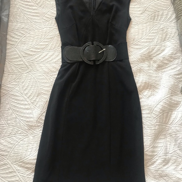 ANTONIO MELANI BLACK DRESS SIZW 0 - Picture 2 of 7